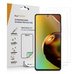 Set of 3 Mobile Cell Phone Screen Protectors for Xiaomi Redmi Note 12 Pro+ 5G