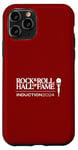 Coque pour iPhone 11 Pro ROCK HALL 2024 - ÉTUI DE TÉLÉPHONE CLASSE À INDUCTION