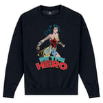 Wonder Woman Unisex Adult Be The Hero Sweatshirt - S