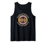 Mens Diego The Man The Myth The Legend First Name Diego Tank Top