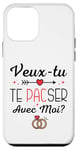 Coque pour iPhone 12 mini Veux Tu Te Pacser Avec Moi Demande Pacs Originale Pacsé