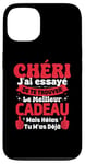 Coque pour iPhone 13 Chéri J'ai Essayé De Te Trouver Cadeau Saint Valentin Amour