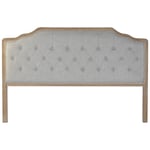 Tête de lit Dkd Home Decor Gris Bois d'hévéa 160 x 10 x 120 cm