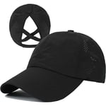 Unisex Andningsbar Full Mesh Baseballkeps Snabbtorkande Löparkeps