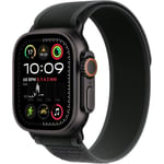 Apple Watch Ultra 2 GPS + Cellular - 49mm - Boîtier Black Titanium - Bracelet Black Trail Loop - M/L