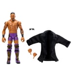 Mattel WWE Élite Carmelo Hayes Figurine articulée de 15 cm à collectionner avec 25 points d’articulation, apparence réaliste et mains interchangeables HTX22