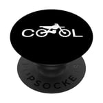 Cool Dirtbike Dirt Bike Rider Moto Lover PopSockets PopGrip Interchangeable