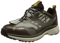 CMP Homme POHLARYS Low WP Hiking Shoes Chaussure de Marche, Grey-Agave, 41 EU