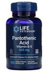 Life Extension - Pantothenic Acid (Vitamin B-5), 500mg - 100 vcaps