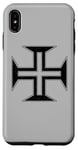 Coque pour iPhone XS Max ORDRE CROIX PORTUGAIS DE CHRIST CROSS PORTUGAL