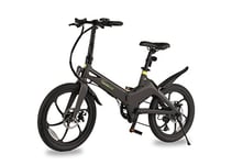 SachsenRAD Vélo Électrique Pliable Mini, avec Sac de Transport | If Design Winner | Cadre en magnésium Seul 19Kg Ultraléger | Freins Hydrauliques, Homme et Femme Adultes,VAE Pliant F11 MagPuma