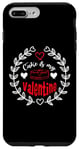 Coque pour iPhone 7 Plus/8 Plus Cake Is My Valentine Funny Valentine's Day Cake Lovers