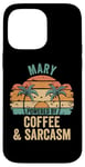 iPhone 14 Pro Max MARY Vibes Only Cute Retro Girls MARY Name Case