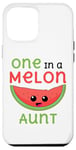 Coque pour iPhone 12 Pro Max One in a Melon Party Aunt Group assorti pour premier anniversaire