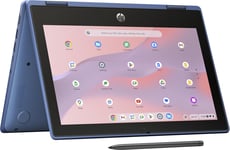 HP G5 Intel® N N200 Chromebook 29 5 cm (11.6") Touchscreen HD 8 GB LPDDR5x-SDRAM 64 GB eMMC Wi-Fi 6E (802.11ax) ChromeOS Blau