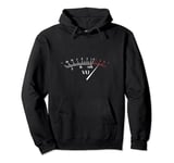 VU Meter Sound Engineer Distressed Vintage Audio Engineer Pullover Hoodie