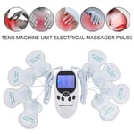 Muscle Stimulator Massager Pulse Electrical Massager Therapy Pads Tens Machine