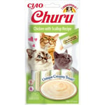 Collation pour Chat Inaba Churu 4 x 14 g Fruits de mer Poulet