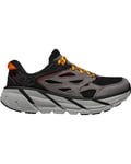 Hoka Clifton L Suede Black/Lunar Rock (Storlek 41 1/3)