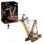 LEGO Technic Liebherr Crawler Crane LR 13000 Set, Build the Ultimate Remote Controlled Construction Vehicle with Control+ App, Winch System and Luffing Jib, Large Model for Adults, Men, Women 42146