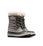 Sorel Femme Winter Carnival Boot WP Bottes de Neige imperméables, Quarry/Black Collection 2024/2025, 37 EU