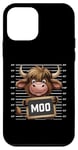 Coque pour iPhone 12 mini Mug vache MOO Funny Animal Lovers