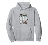 Cute Claw Machine, Grab a Ghost, "Reel in" the Fun Halloween Pullover Hoodie