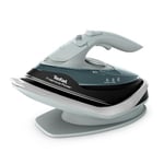 Tefal Freemove Power, Cordless Steam Iron, Efficient, Fast Heat-Up, Lightweight, Quick Recharge, 40 g/min Steam Output, Auto-Off, Anti-Drip, FV6672G0