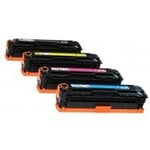 Grossist’Encre Cartouche Lot de 4 Cartouches Toners Lasers Compatibles pour HP CE320A / CE321A / CE322A / CE323A