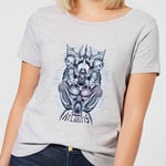 Aquaman Atlantis Seven Kingdoms Women's T-Shirt - Grey - XS