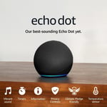 Echo Dot (Newest Gen) | Big Vibrant Sound Wi-Fi and Bluetooth Smart Speaker With