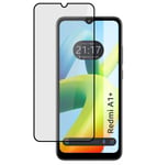 Protecteur En Verre Trempé Complet 5D Full Glue Noir Pour Xiaomi Redmi A1 Plus