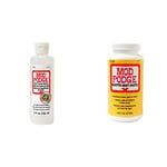 Mod Podge 8 oz Photo Transfer Medium, & Podge Matte Waterbase Sealer, Glue and Finish - 16 oz