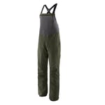 Patagonia Snowdrifter Bibs - Pantalon ski femme Pine Needle Green XS