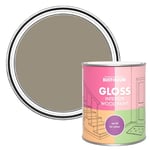 Rust-Oleum Brown Interior Wood Paint in Gloss Finish - Cocoa 750ml