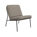 DUX - Domus Chair Steel, Prisgruppe 2 Linara, 2494/104 Kardemomme - Lenestoler - Alf Svensson - Svart - Lær/Metall/Skum