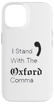 iPhone 14 Oxford Comma Funny English Grammar Case