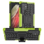 Samsung Galaxy S22 Ultra      Heavy Duty Case    Green