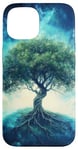 iPhone 15 Fantasy Yggdrasil Tree Life Nature Tree life Zen Case