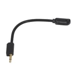 Gaming Headset Mic Professional Plug And Play 3.5mm Jack Replacement Mic For Bla