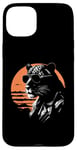 Coque pour iPhone 15 Plus Jaguar Retro Sunset - Amateur de Jaguar drôle et cool