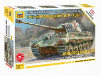 ZVEZDA 5023 1/72 King Tiger Ausf.b German Heavy Tank (Henschel Tourelle)