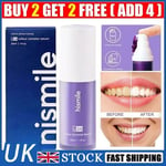 Hi smile v 34 Colour Corrector Tooth Stain Removal Purple Teeth Whitening UK