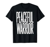 Peaceful Women Warrior Motivational Men Kids T-Shirt