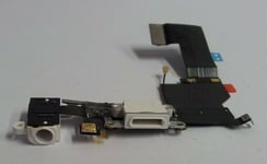 Docking Port with headphone Jack for iPhone 5S in white colour