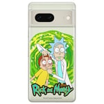 ERT GROUP Coque de téléphone Portable pour Google Pixel 7 Original et sous Licence Officielle Rick and Morty Motif Rick & Morty 007 adapté à la Forme du téléphone Portable, partiel imprimé