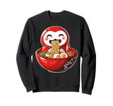 Daruma Doll Japan Ramen Japanese Noodles Cute Kawaii Sweatshirt