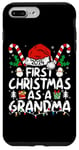 iPhone 7 Plus/8 Plus First Christmas As Grandma 2024 Family Matching New Grandma Case