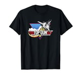 Top Gun Classic Inverted F-14 Tomcat Logo T-Shirt