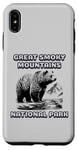 Coque pour iPhone XS Max Vacances avec des ours dans le parc national des Great Smoky Mountains